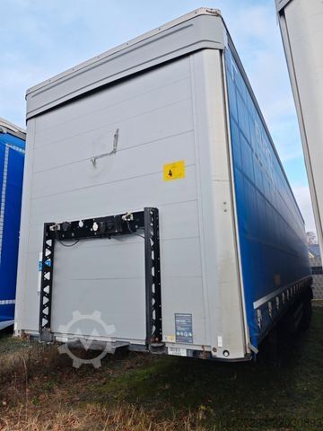 Open oplegger met zeil KÖGEL S24-1  BPW ECO-Achsen Liftachse Vario Fix