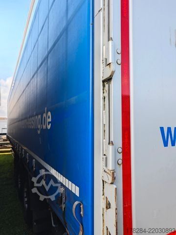 Open oplegger met zeil KÖGEL S24-1  BPW ECO-Achsen Liftachse Vario Fix