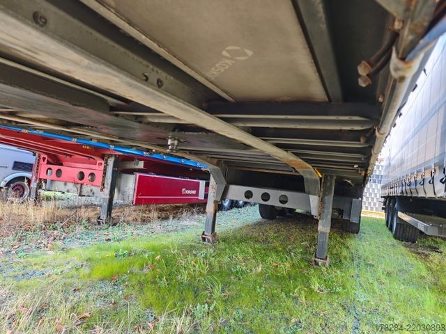 Open oplegger met zeil KÖGEL S24-1  BPW ECO-Achsen Liftachse Vario Fix