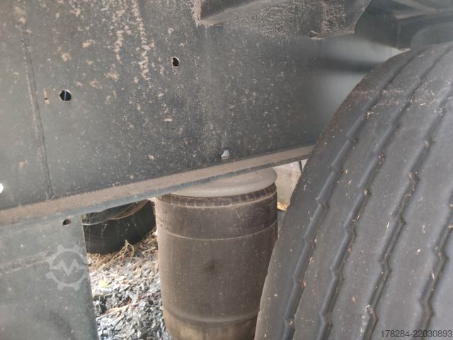 Open oplegger met zeil KÖGEL S24-1  BPW ECO-Achsen Liftachse Vario Fix