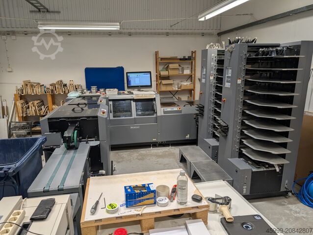 Document finishing system Duplo isaddle