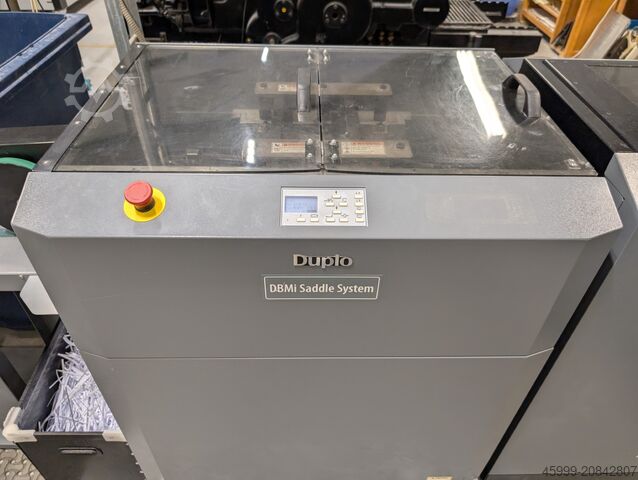 Document finishing system Duplo isaddle