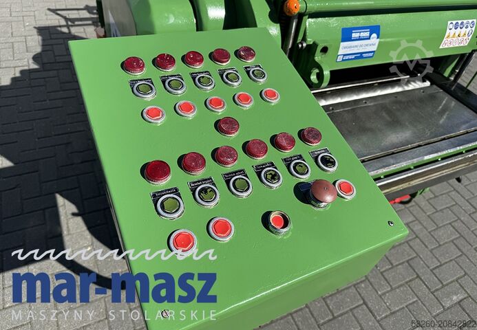 Wide four-sided planer KUPFERMUHLE 80 na 6 głowic 80cm 