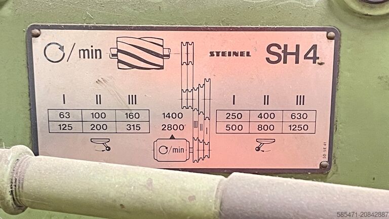 Bed type milling machine Steinel SH 4 D