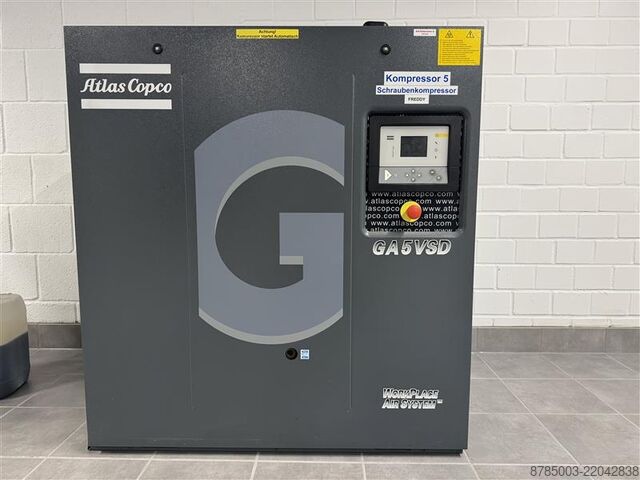 šroubový kompresor Atlas Copco GA 5 VSD