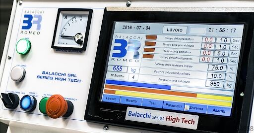 Soldador HF BR10PT800 Soldador de Alta Frequência Balacchi srl BR10PT800