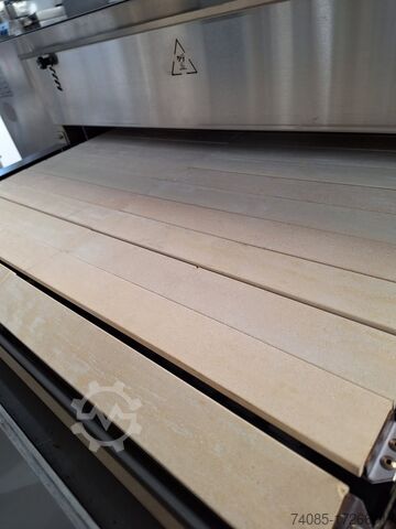 Φούρνος ψησίματος με λωρίδα πυρίμαχου πηλού Ital Form 800mm