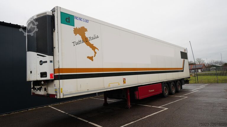 Kølet/frosset transport Krone 3 Axle frigo trailer with THERMO KING SLXi Spec...