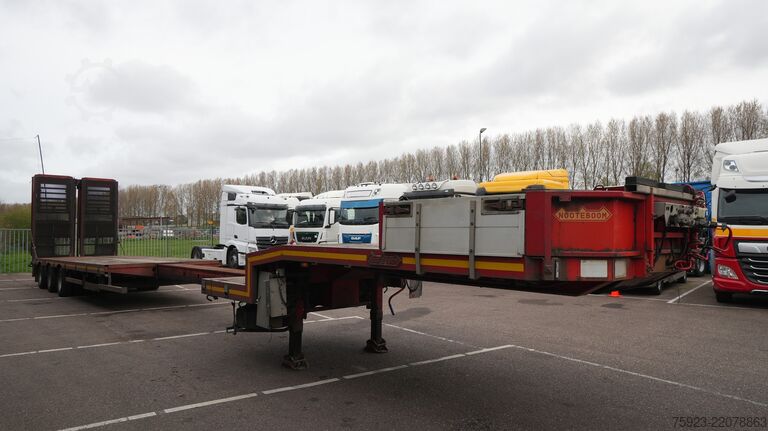 Semi-Tieflader Nooteboom MCO-48-03V 3 axle semi low loader extendable