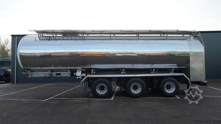 Tankbil til fødevarer Magyar Food tank trailer