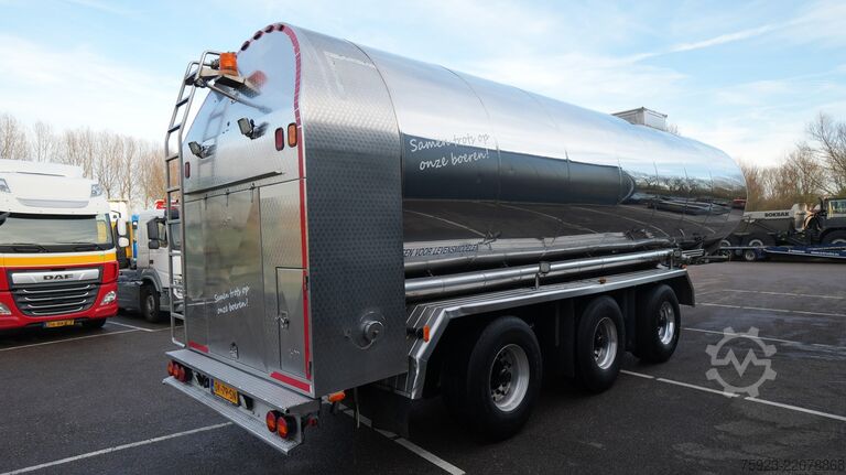 Tankbil til fødevarer Magyar Food tank trailer