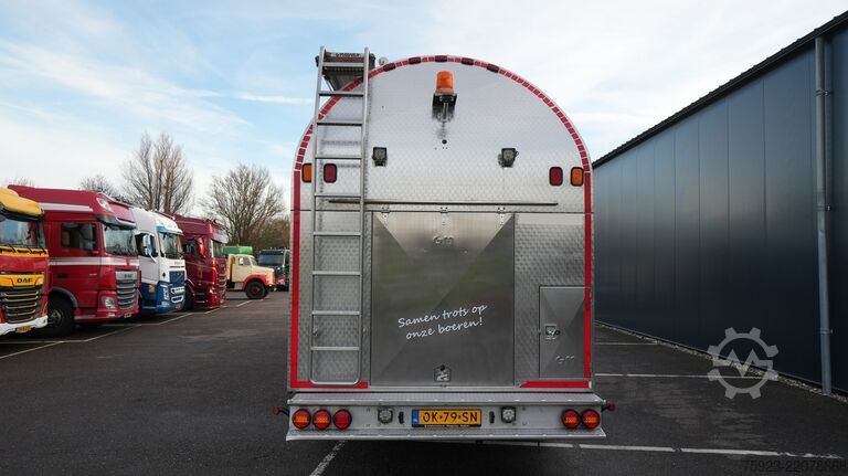 Tankbil til fødevarer Magyar Food tank trailer