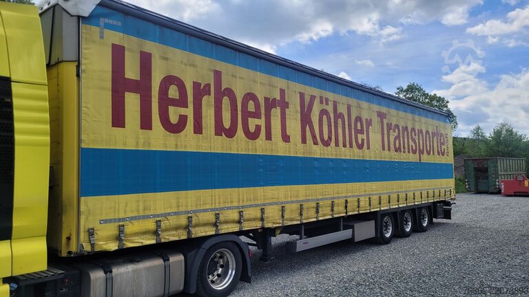 Getränkeauflieger Schmitz Cargobull SCS 24L Mega Edscha Code XL Hubdach