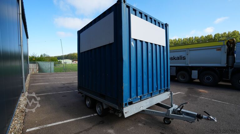 Transport af containere Oosterwijk JOP 3500 10FT Container trailer 3.500KG