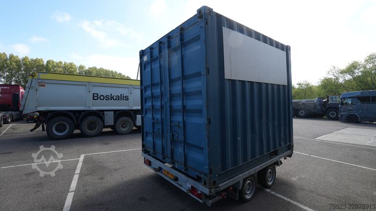Transport af containere Oosterwijk JOP 3500 10FT Container trailer 3.500KG