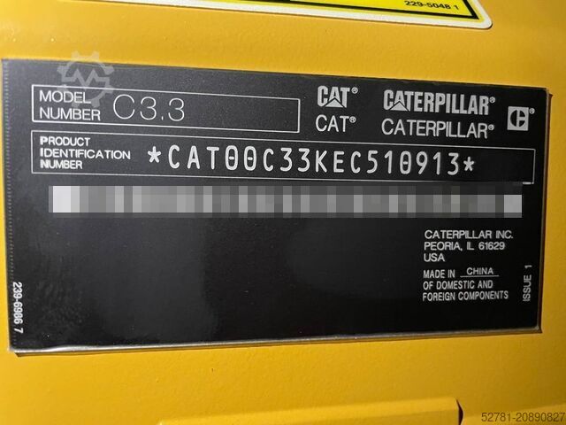 Granulats Caterpillar DE50E0 - 50 kVA Generator - DPX-18006