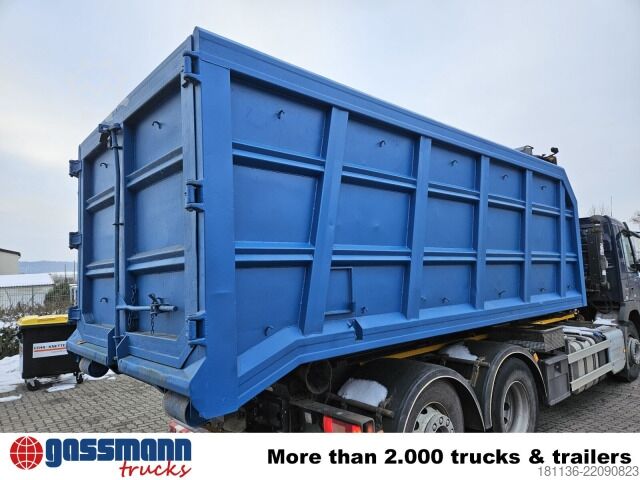 Abrollcontainer  BTE Abrollcontainer mit Kran Mec CL180.80.2Z