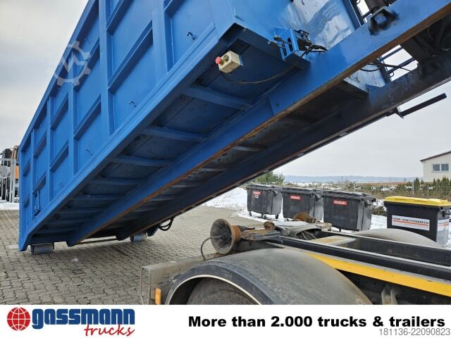 Abrollcontainer  BTE Abrollcontainer mit Kran Mec CL180.80.2Z