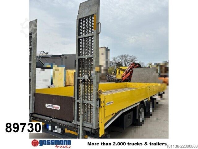 Remorcă cu platformă joasă  TAT-B 140, Verzinkt