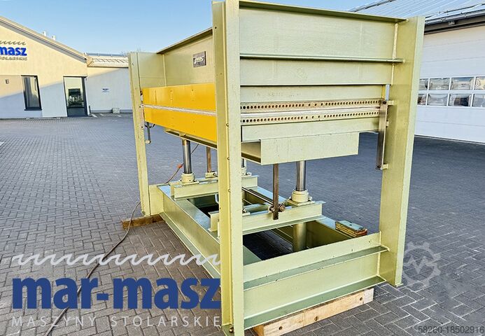 Prasa dwupółkowa półkowa do forniru JOOS typ HP 100 hydrauliczna