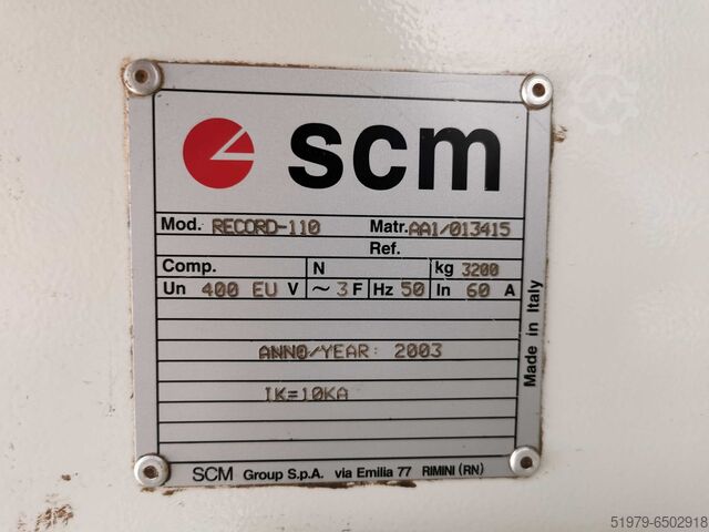 Centro di lavorazione SCM Record 110