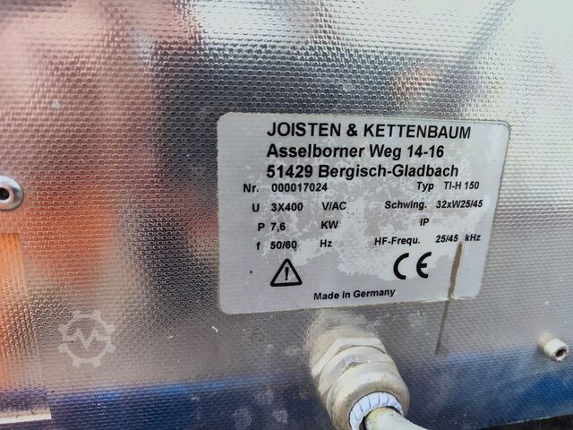 6103 - ULTRASCHALLREINIGUNGSGERÄT, JOKE TI-H 150, JOKE, JOISTEN & KETTENBAUM WASHER TI-H 150