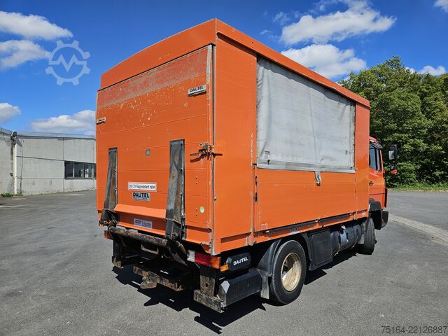 Plattewagen met zeil Mercedes-Benz 817 L