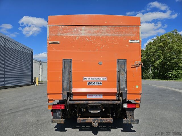 Plattewagen met zeil Mercedes-Benz 817 L
