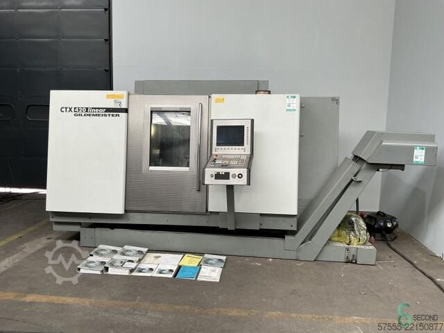 Horizontální soustruhy DMG Gildemeister CTX 420 linear 2003 DMG Gildemeister CTX 420 linear