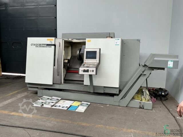 Horizontální soustruhy DMG Gildemeister CTX 420 linear 2003 DMG Gildemeister CTX 420 linear