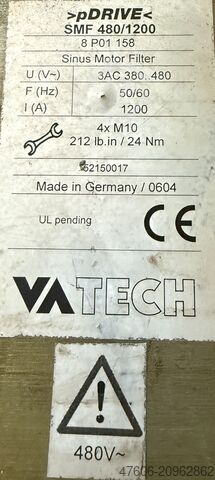 Inverter di frequenza 630 kW Schneider MX eco 4V630