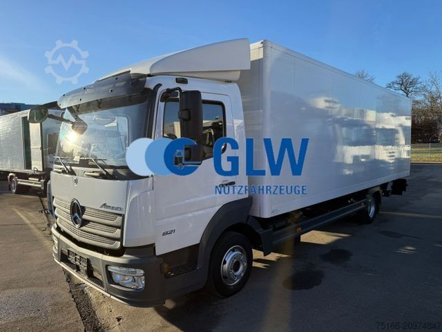 Boxvogn MERCEDES-BENZ ATEGO 821 L Koffer 7 m LBW 1 T*Klima+EURO 6 D