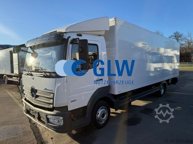 Boxvogn MERCEDES-BENZ ATEGO 821 L Koffer 7 m LBW 1 T*Klima+EURO 6 D