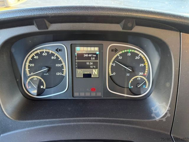 Boxvogn MERCEDES-BENZ ATEGO 821 L Koffer 7 m LBW 1 T*Klima+EURO 6 D