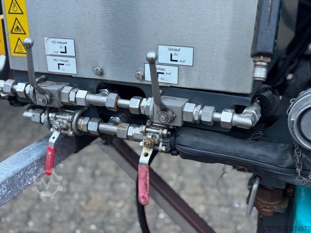 Vákuumtartályos teherautó HAKO CityMaster 1600 Unkraut Heißwasser Dampf  REINEX