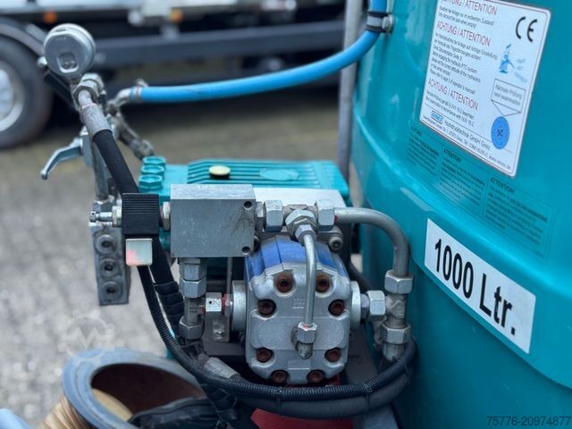 Vákuumtartályos teherautó HAKO CityMaster 1600 Unkraut Heißwasser Dampf  REINEX