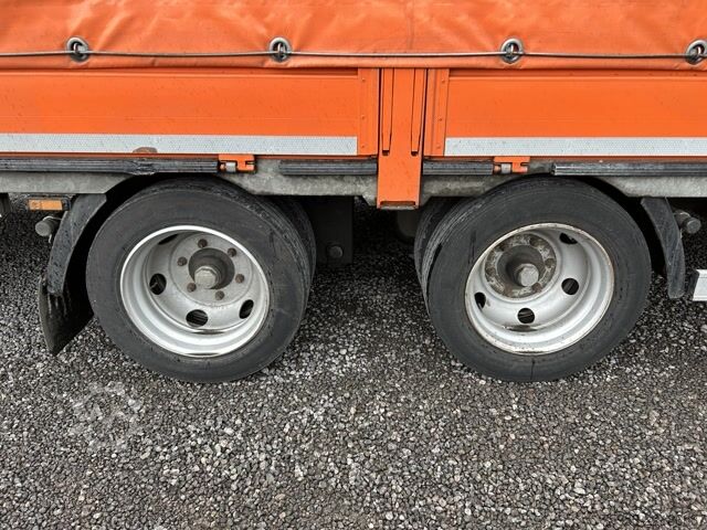 Lavtloader trailer Stürenberg Stürenberg Tandem Tieflader Plane Spriegel Rampen