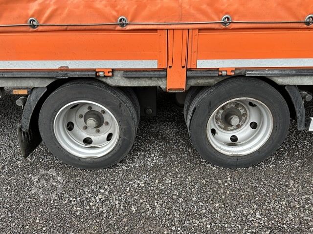 Lavtloader trailer Stürenberg Stürenberg Tandem Tieflader Plane Spriegel Rampen