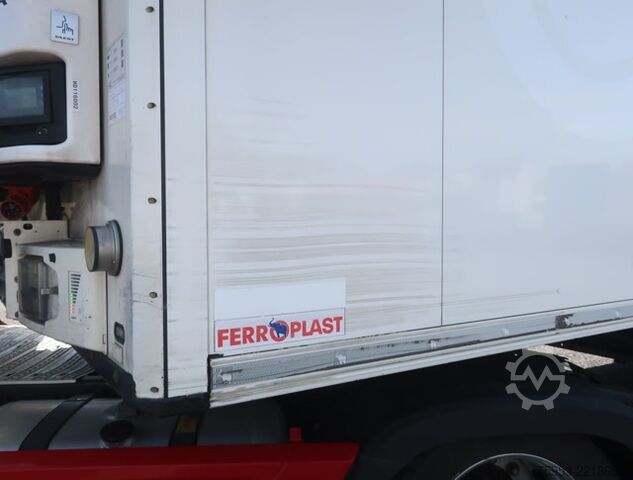 Køletrailer Schmitz Cargobull SKO 24 Rohrbahn Liftachse Carrier Vector HE19
