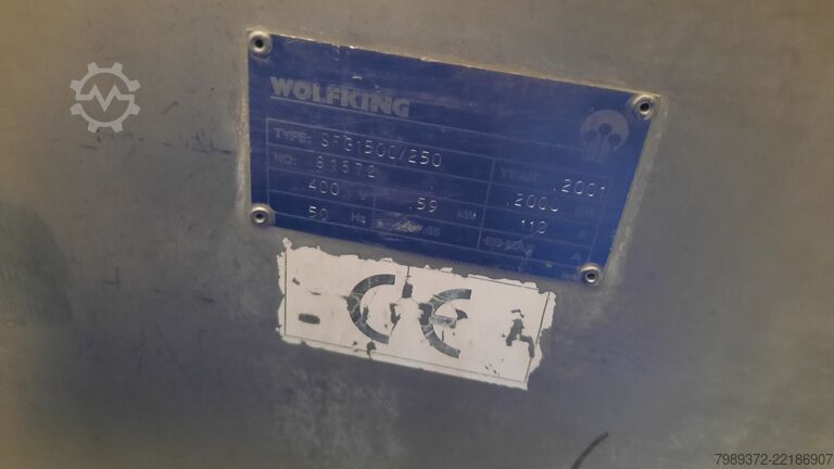 Wolfking mixer Wolfking SFG 11500/250
