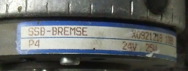 Geared motor 0.12/0.2 kW 150/225 rpm SSB DG-OE-0375.203.40-B8