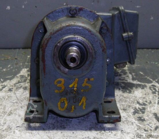 Aandrijfmotor 0,073 kW 315 tpm Bauer DK 5406/143