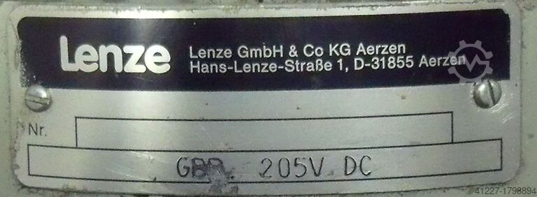 Electric motor 0.55 kW 1400 rpm Lenze DERABR080-12