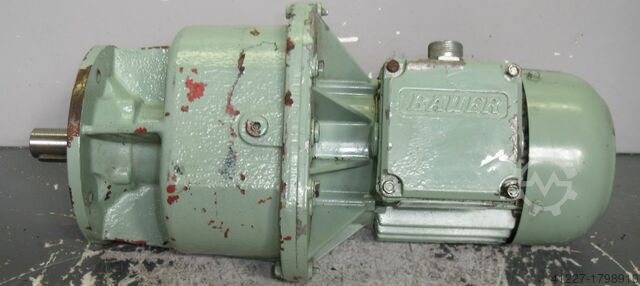 Aandrijfmotor 0,37 kW 70 tpm BAUER G12-20/DK 74-178 W-AS/M