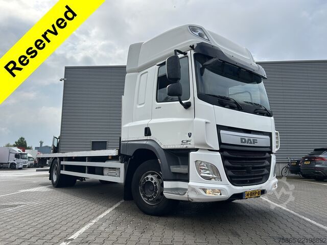 Trailer til platform DAF CF 250 FA Space Cab / 622 dkm / Flat Bed - Plat...