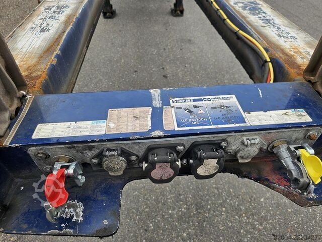 Transportul de containere D-TEC VCC-01 / 45 FOOT CONTAINER CHASSIS / VALKX AXLES.