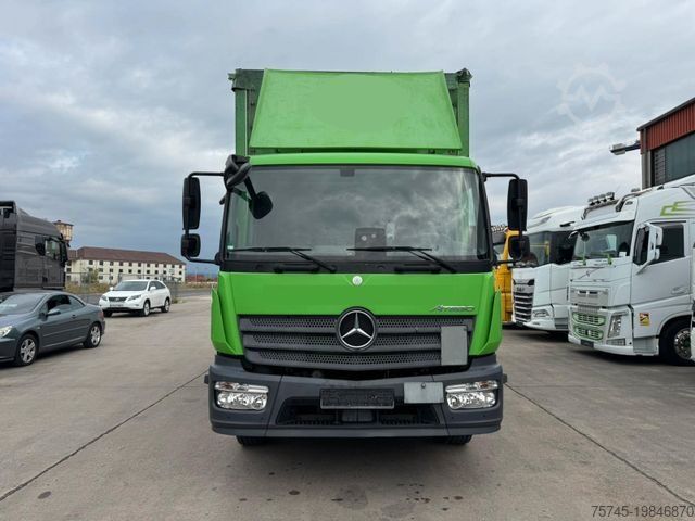Plattewagen met zeil MERCEDES-BENZ ATEGO 1623 *  * KLIMA * LBW 2 TON *KEIN1215