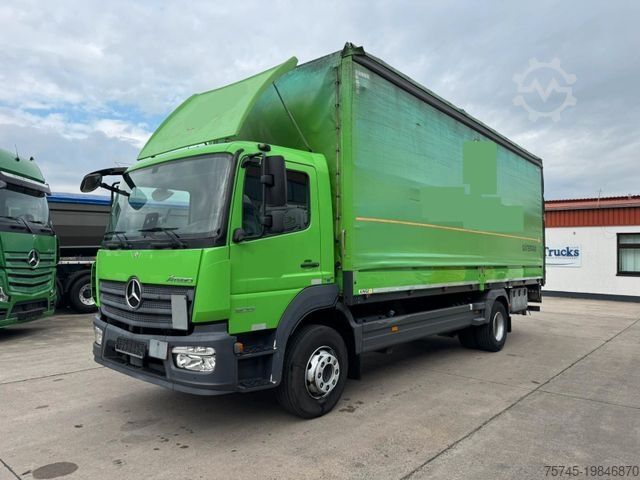 Plattewagen met zeil MERCEDES-BENZ ATEGO 1623 *  * KLIMA * LBW 2 TON *KEIN1215