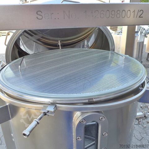 Conteneur d'équilibrage de poudre Bohle 400 litres en V4A  8576