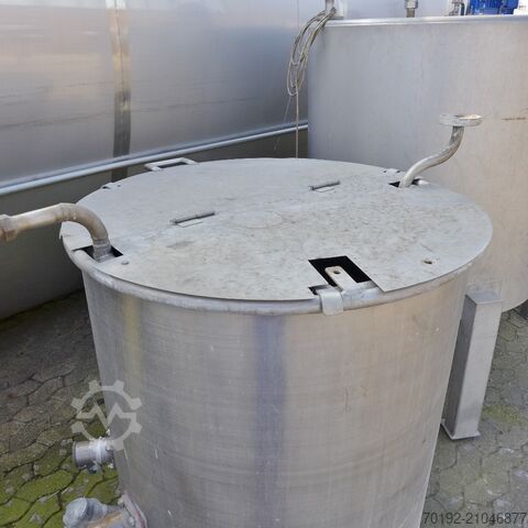 Réservoir de 600 litres en acier inoxydable V4A  8564